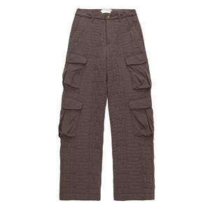 
                  
                    Load image into Gallery viewer, Womens Honor The Gift Quilted Cargo Pants &amp;#39;Grey&amp;#39;
                  
                