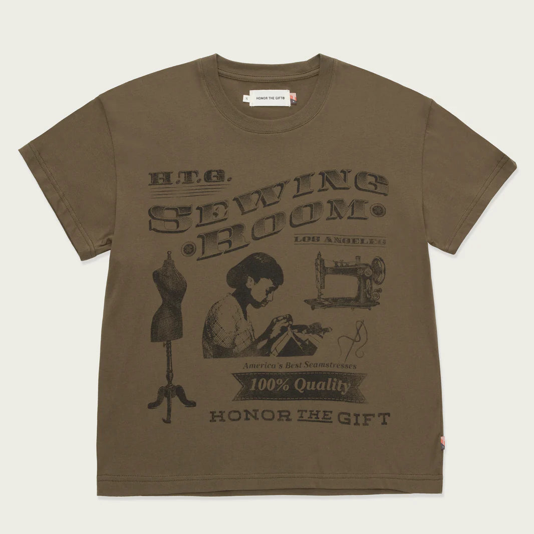 Womens Honor The Gift Sewing Needle 'Olive'