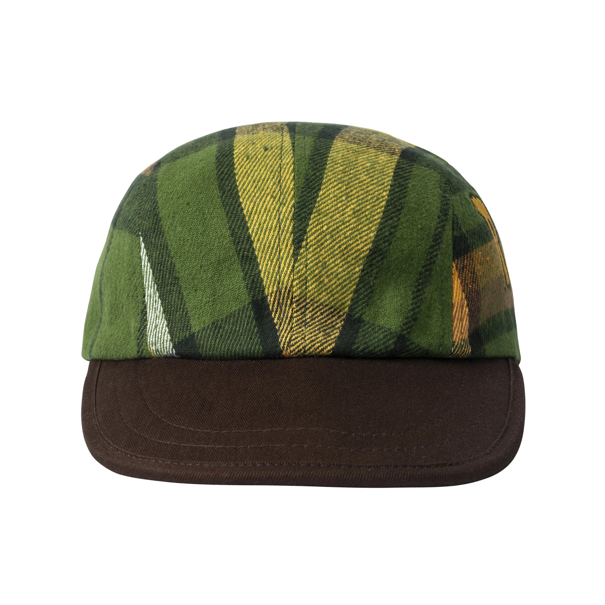 Real Bad Man RBM Flannel Hat 'Green/Brown'