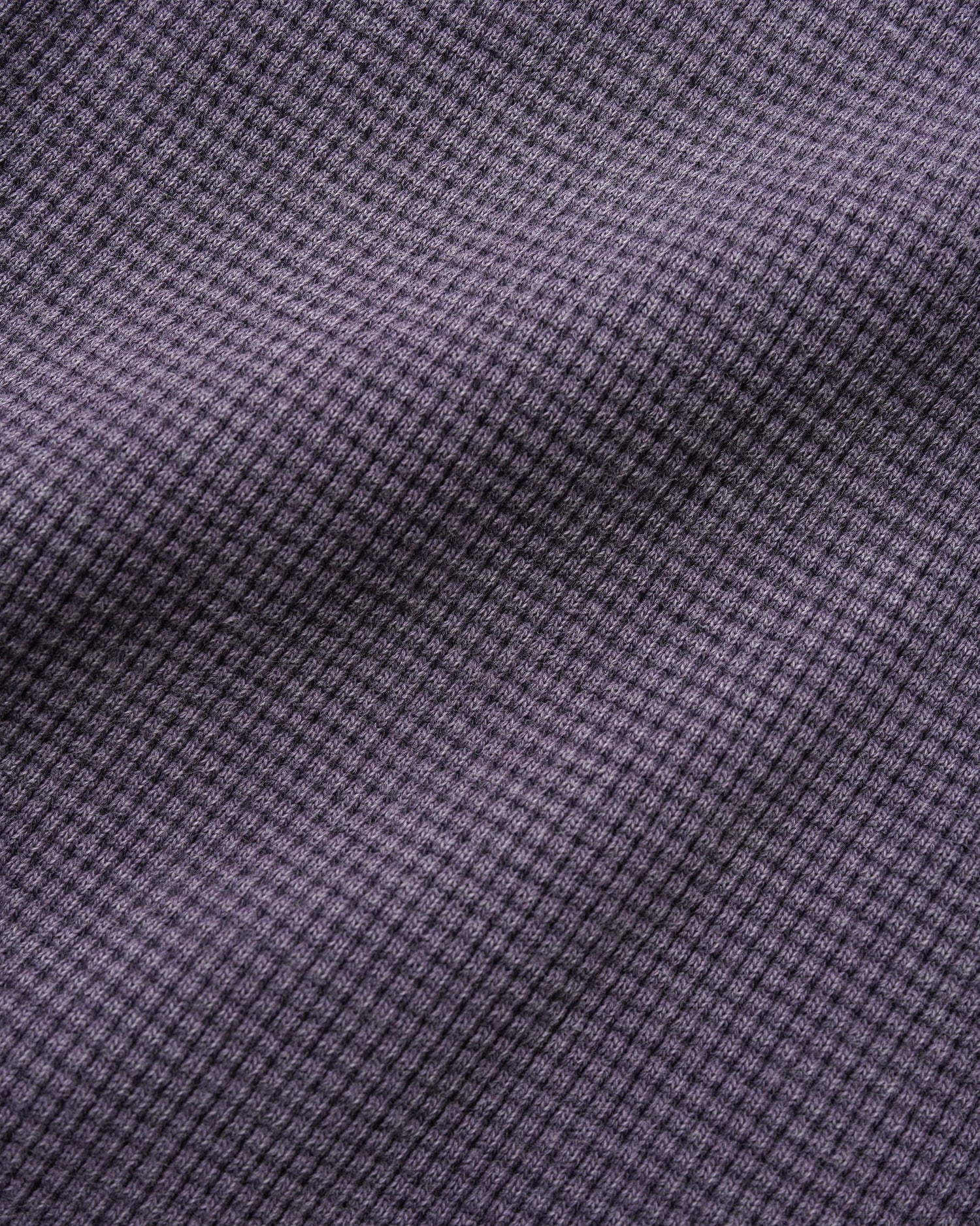 Butter Goods Waffle Zip-Thru Hood 'Urchin Overdye'