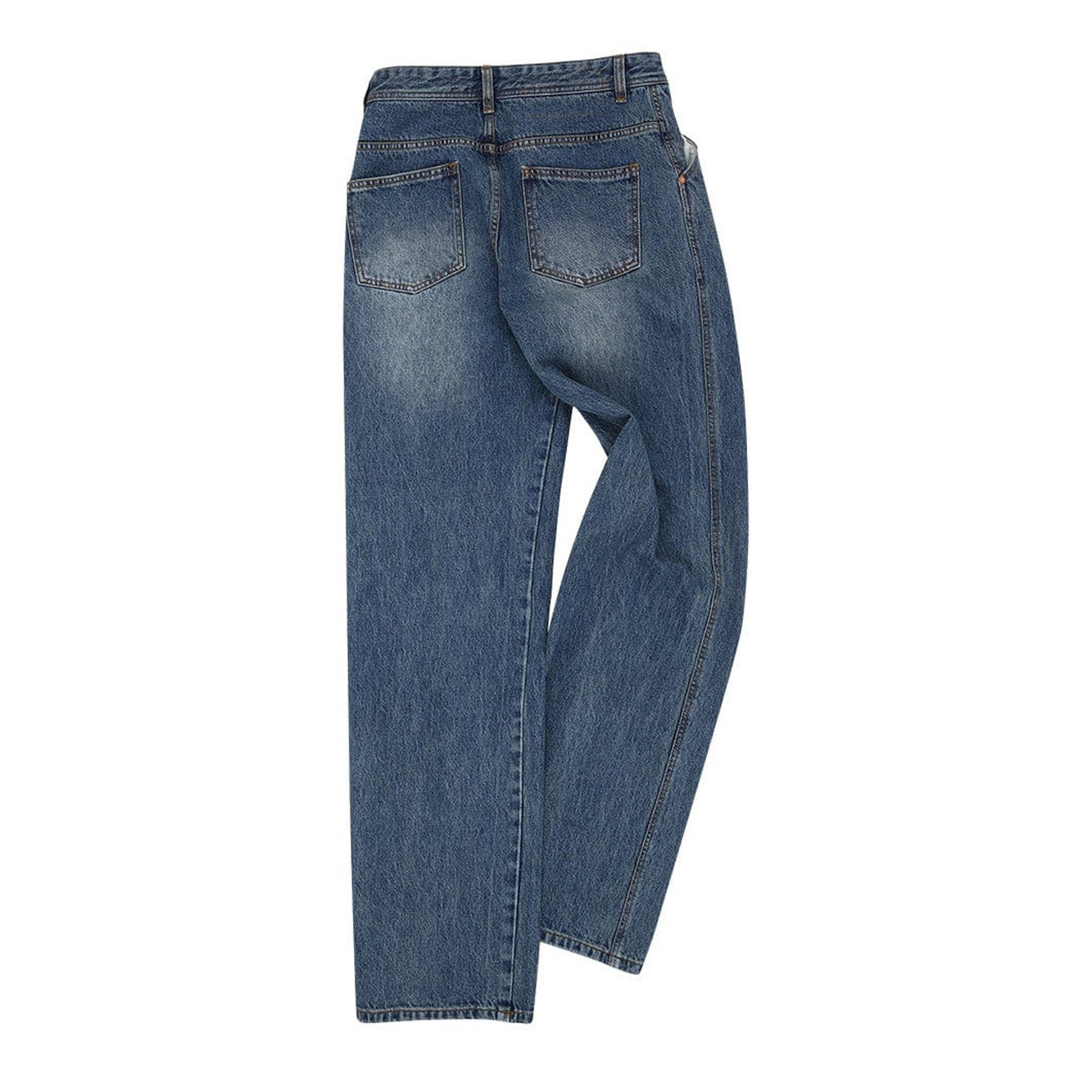 Andersson Bell Wave Wide Leg Jeans 'Washed Blue'