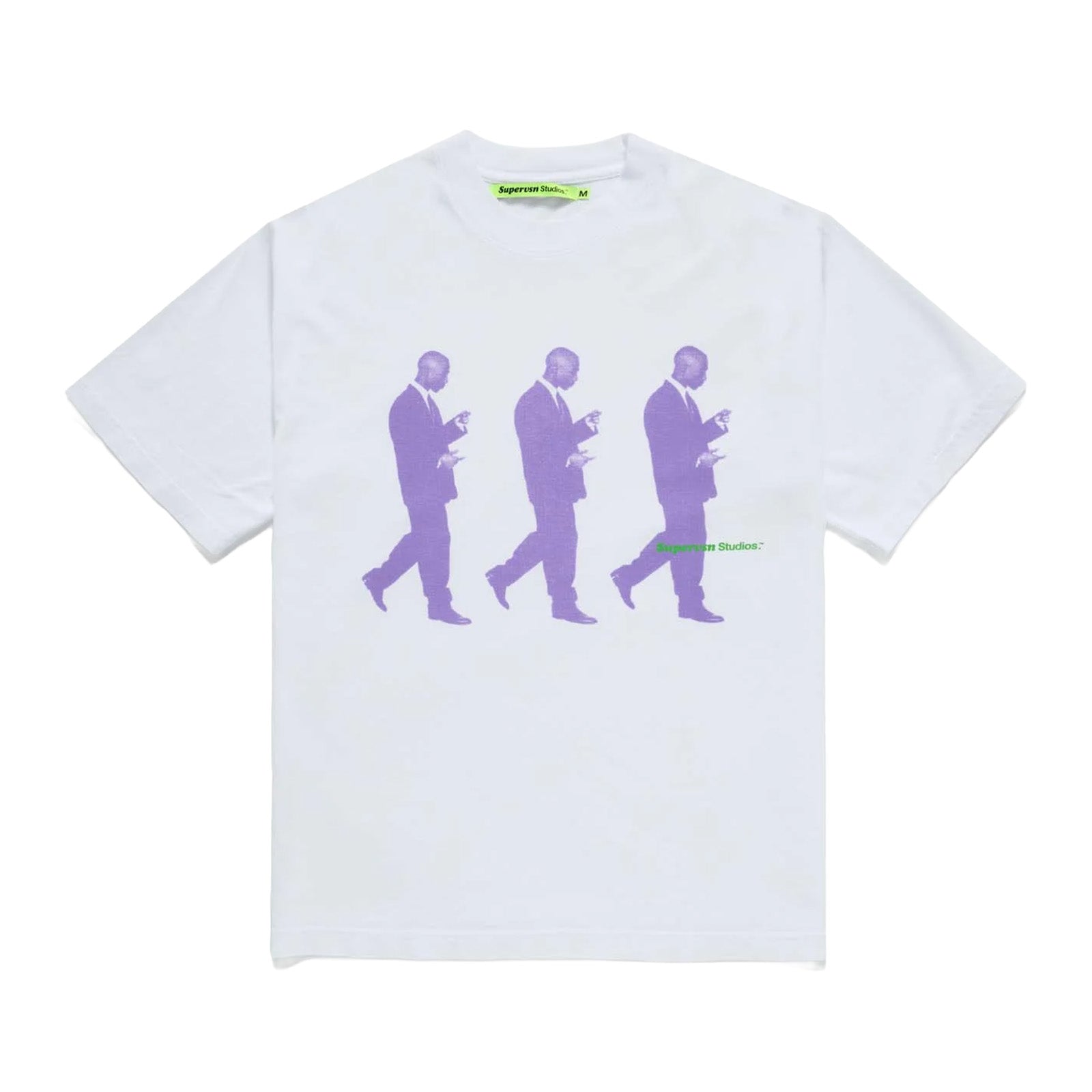 Supervsn Big Stepper Tee 'White'