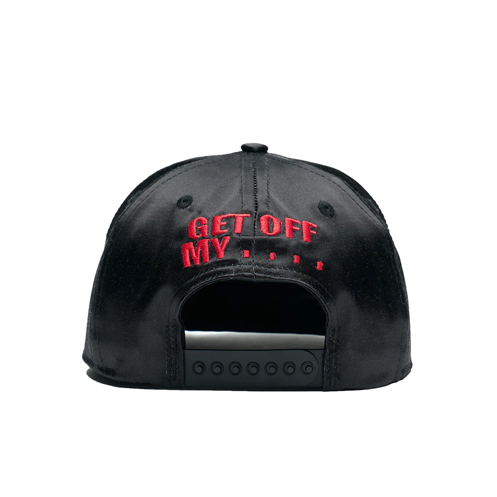 Black Angels In Flight Get Off My.. Satin Hat 'Black'