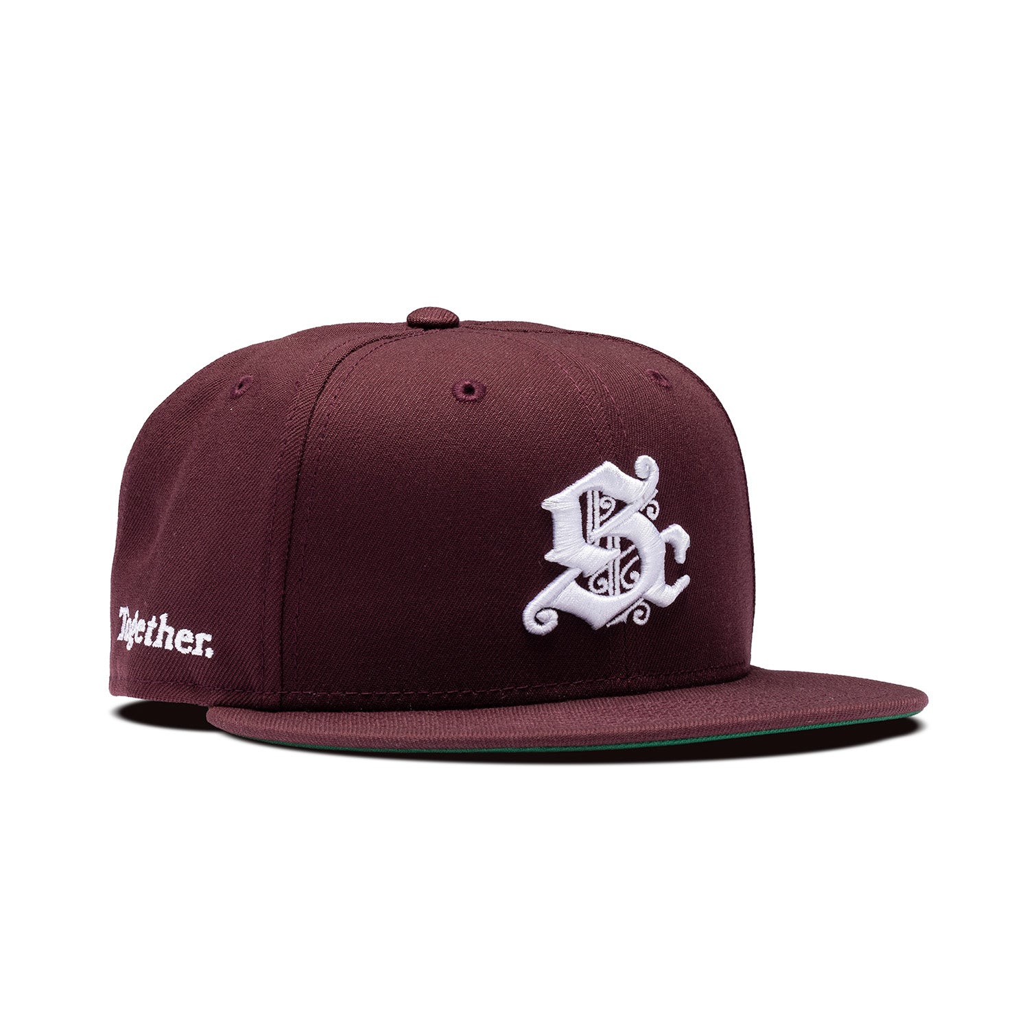 Sole Classics x New Era 59Fifty Fitted Hat 'Maroon - Together'