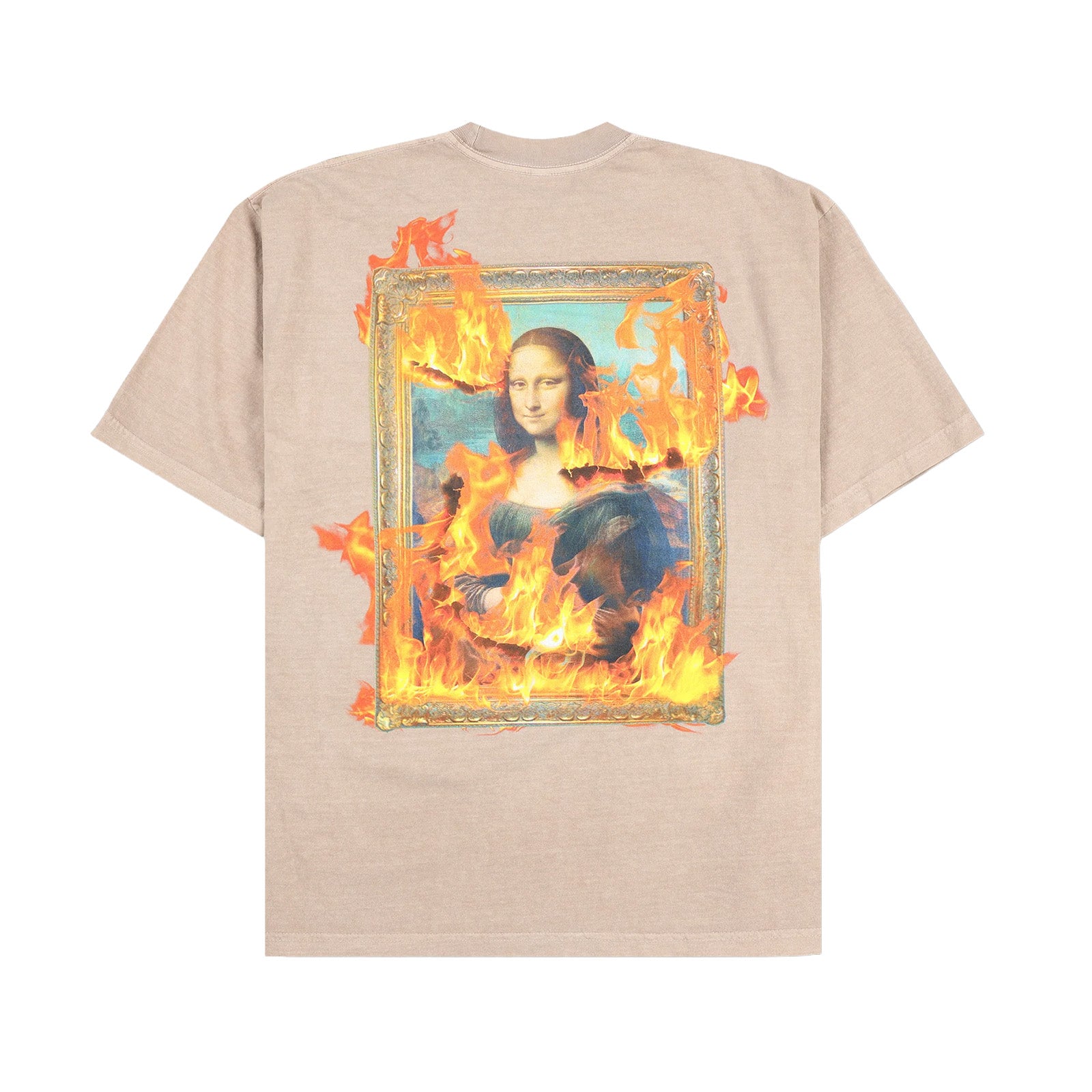 Pleasures Burn Again T Shirt 'Mushroom'