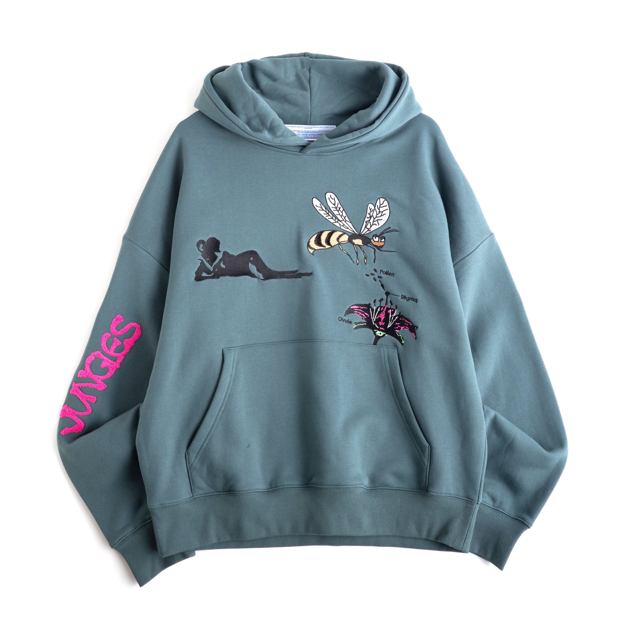 Jungles Jungles Pollinate Hoodie 'Green'