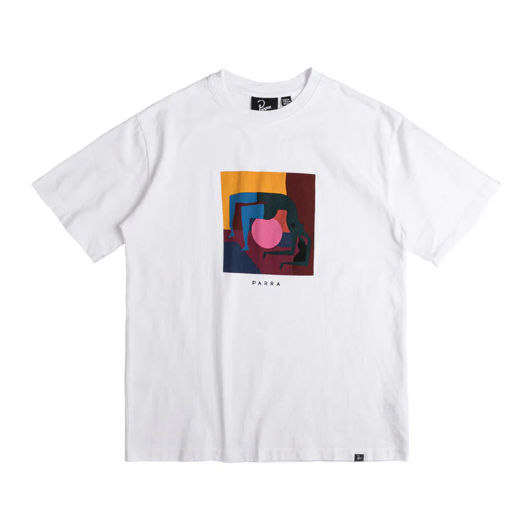 Parra Yoga Balled T-Shirt 'White'