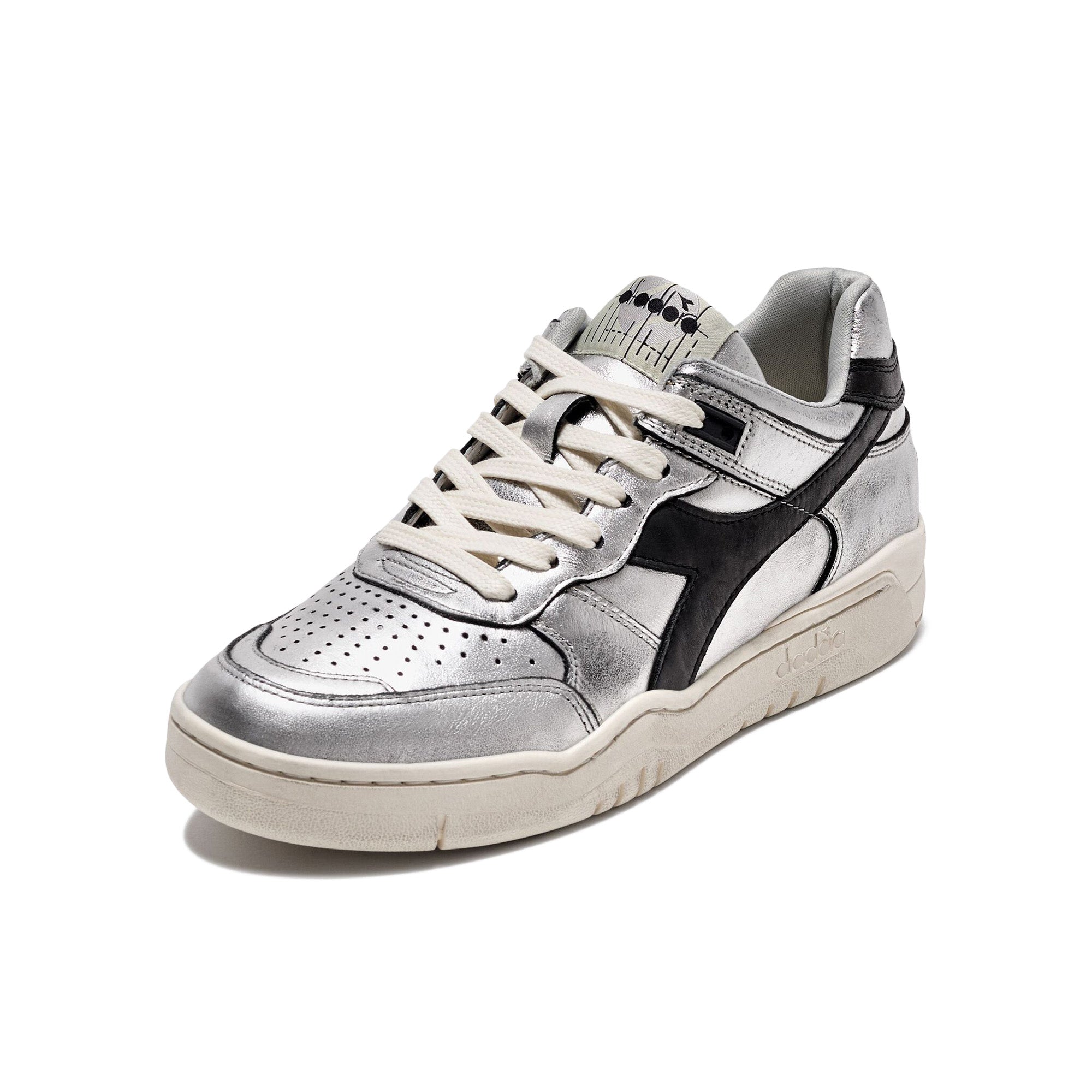 Diadora B.560 Silver Used WN 'Silver Metallized/Black'
