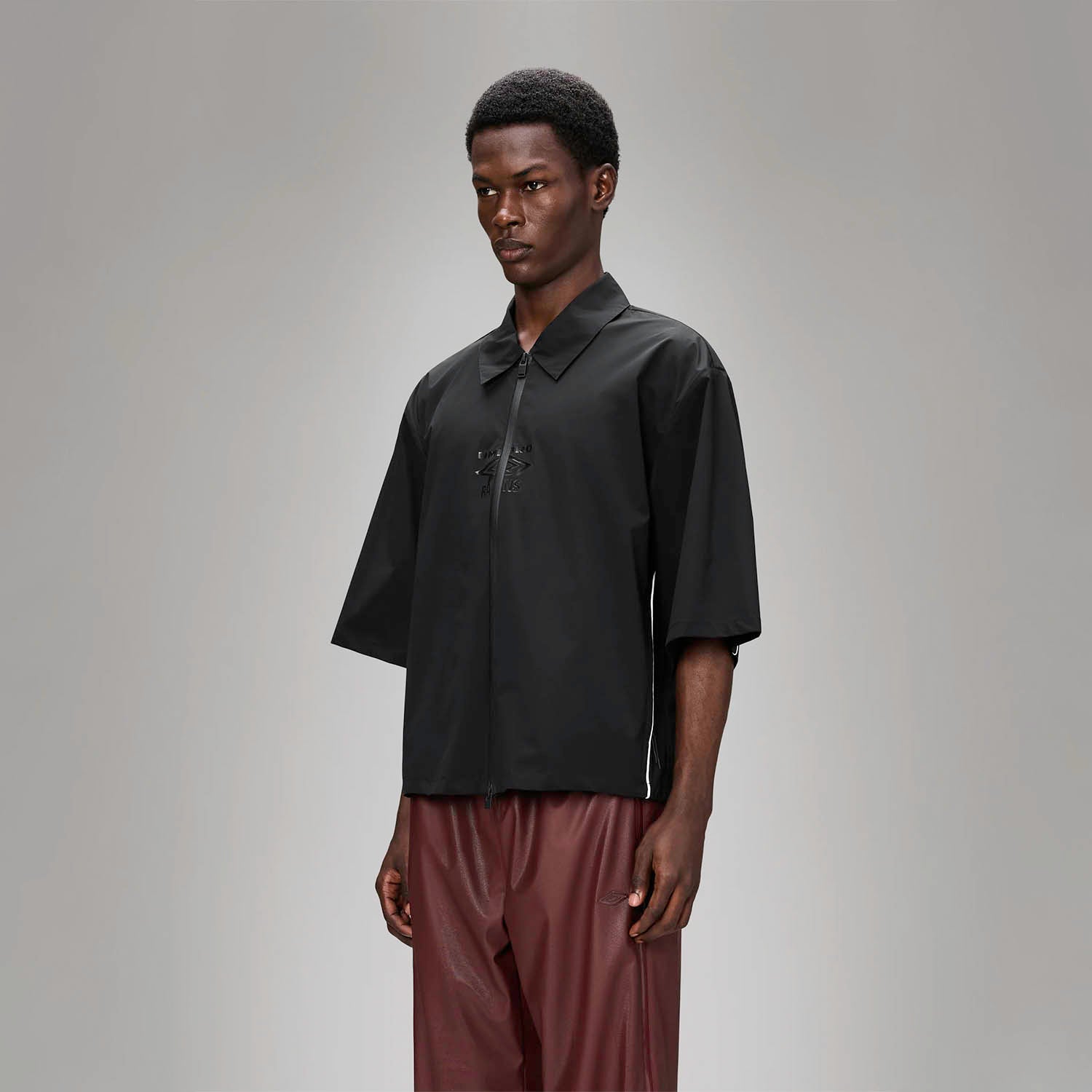 Rains x Umbro Drill Overshirt 'Black'