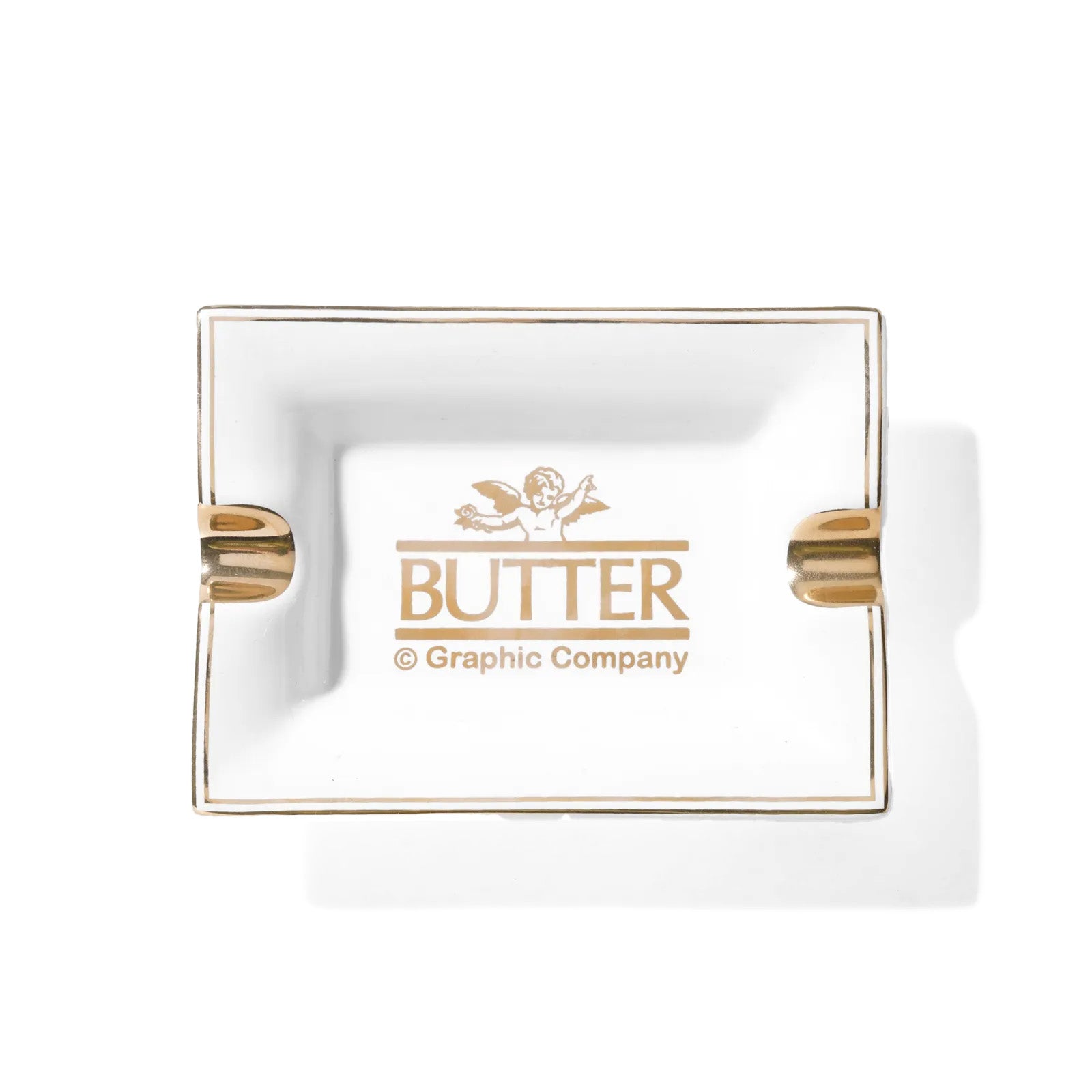 Butter Goods Cherub Ceramic Ash Tray 'White'