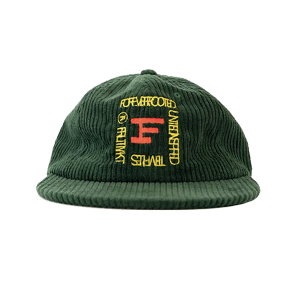 The Fruit Mkt Forever Rooted Cord Hat 'Green'