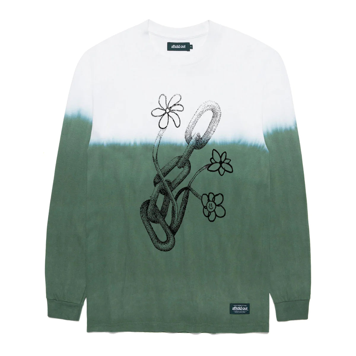 Afield Out Connect Longsleeve T-Shirt 'Green'