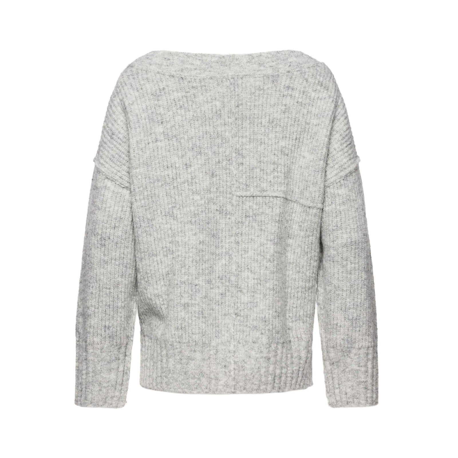 Kuwalla Tee Brea V-neck Sweater 'Heather Grey'