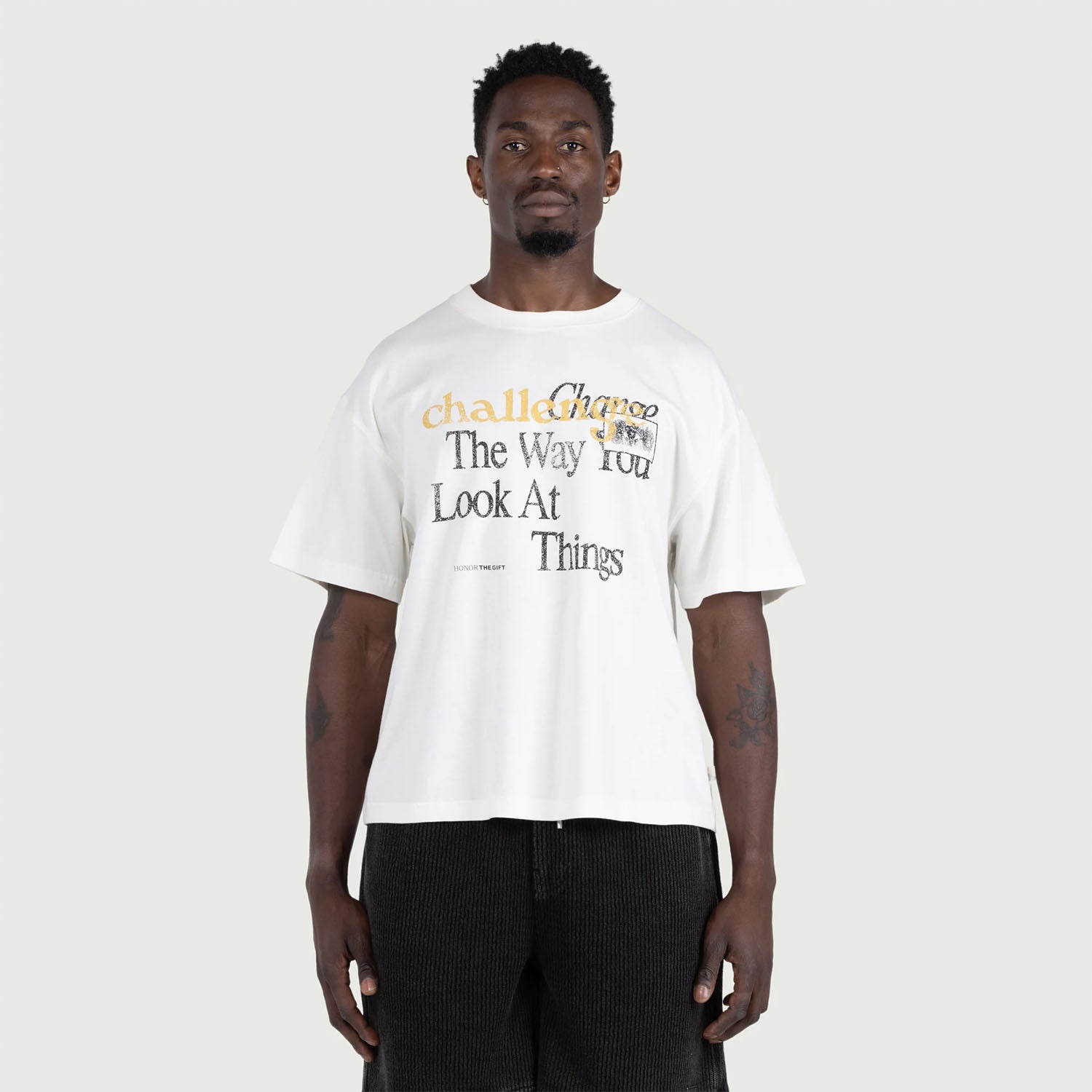 Honor The Gift Challenge T-Shirt 'White'