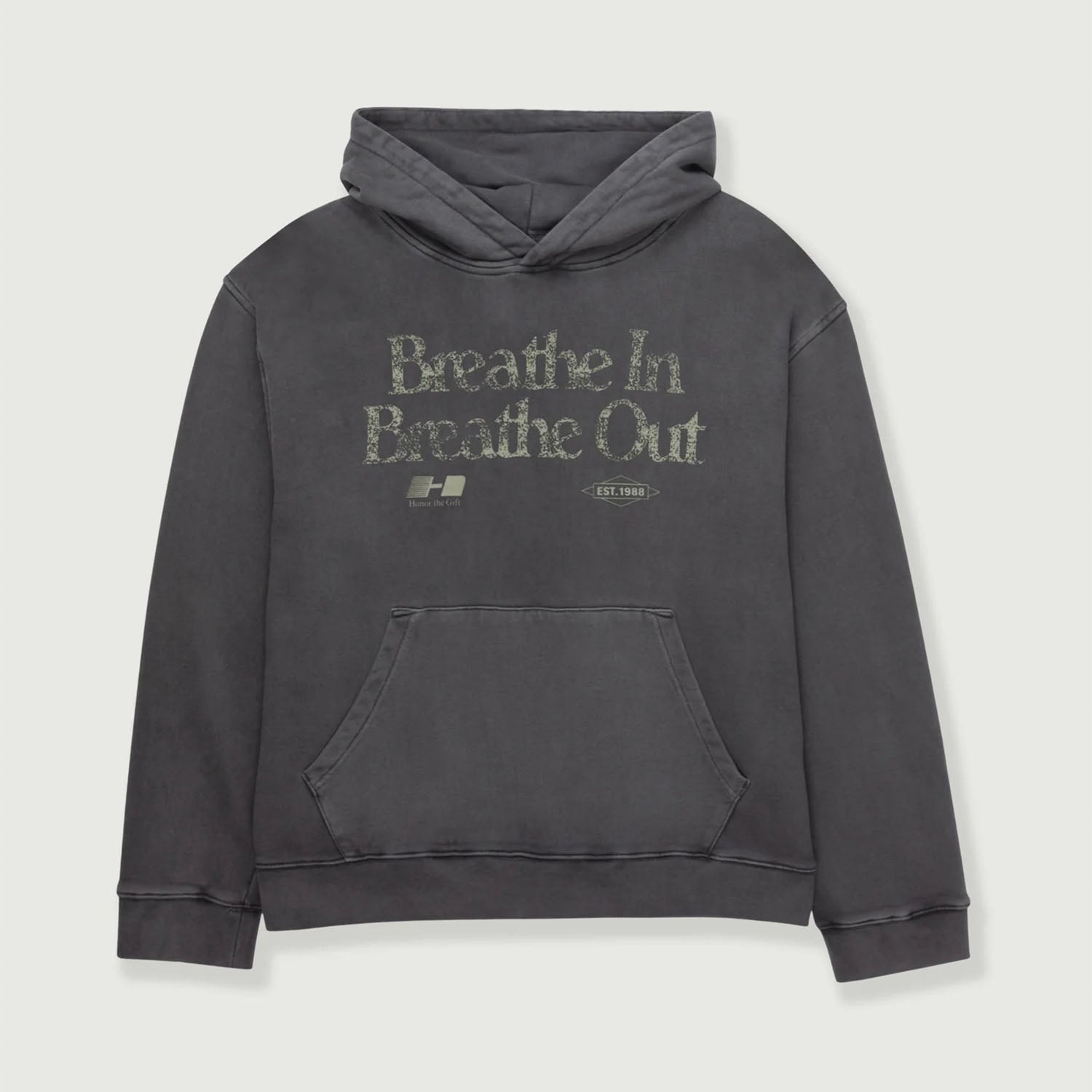 Honor The Gift Breathe In Hoodie 'Black'