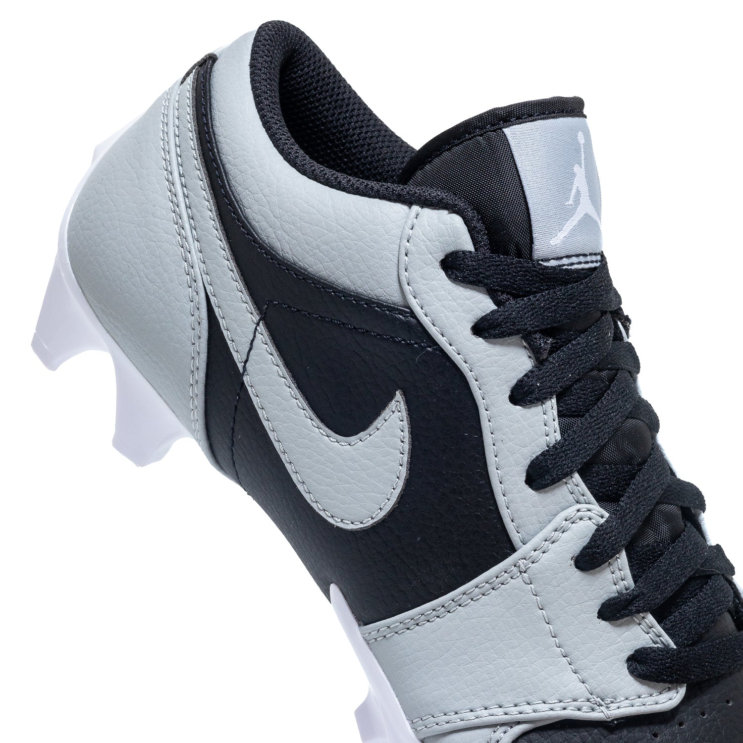 Air Jordan 1 Low TD Cleat 'Black Grey'