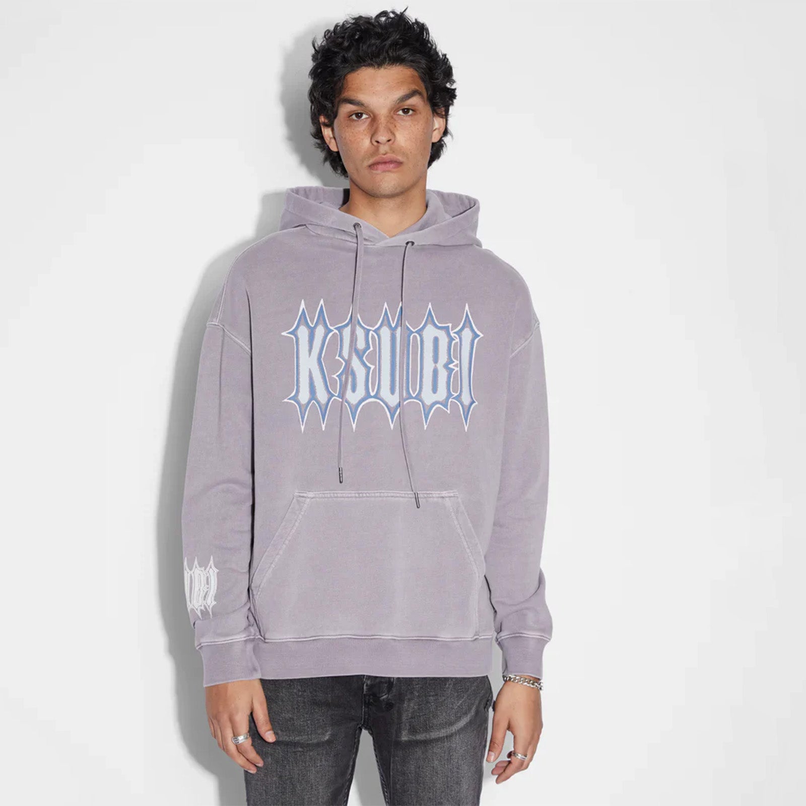 Ksubi Serrated Biggie Hoodie Silt 'Purple'
