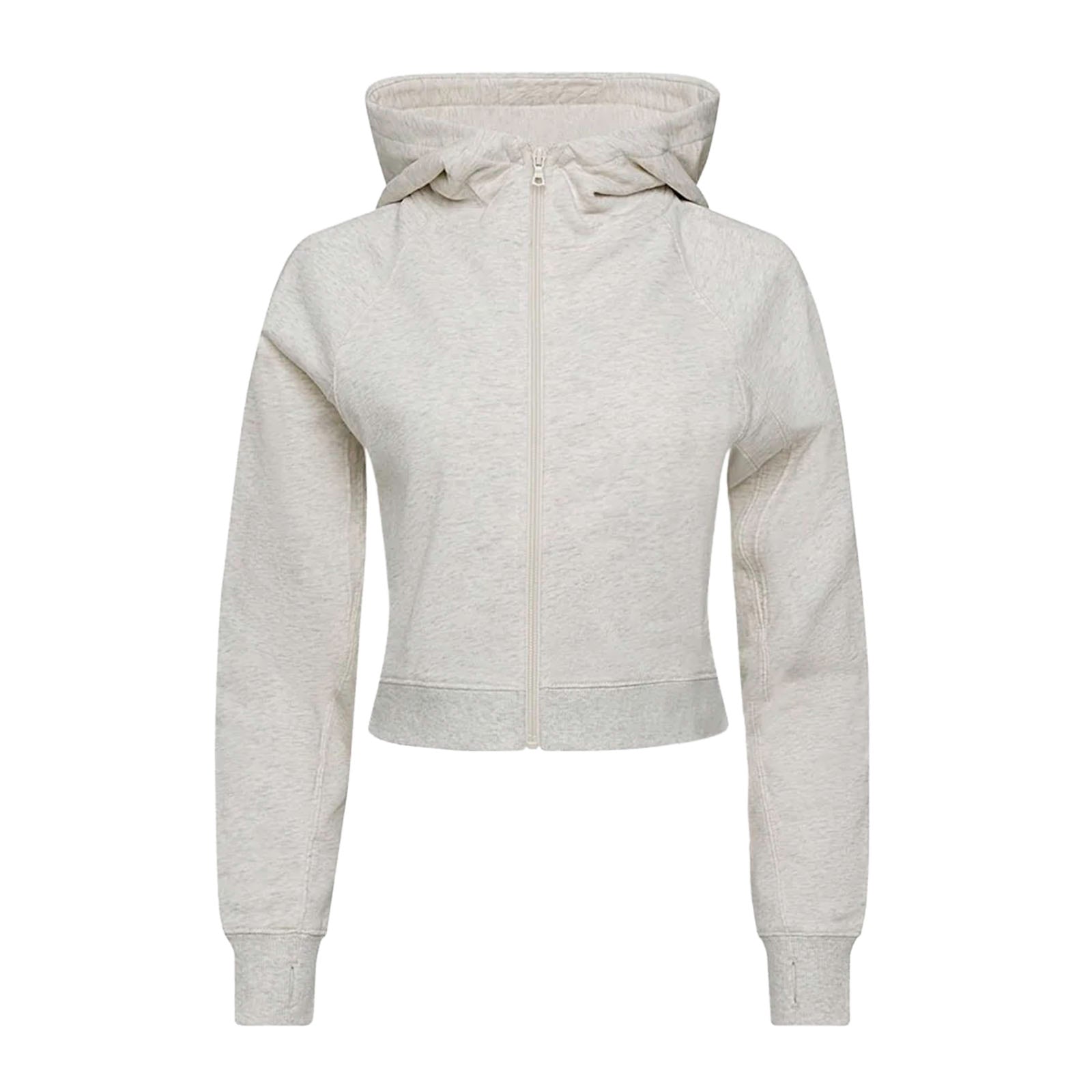 Kuwalla Tee Nora Zip Hoodie 'Heather Grey'