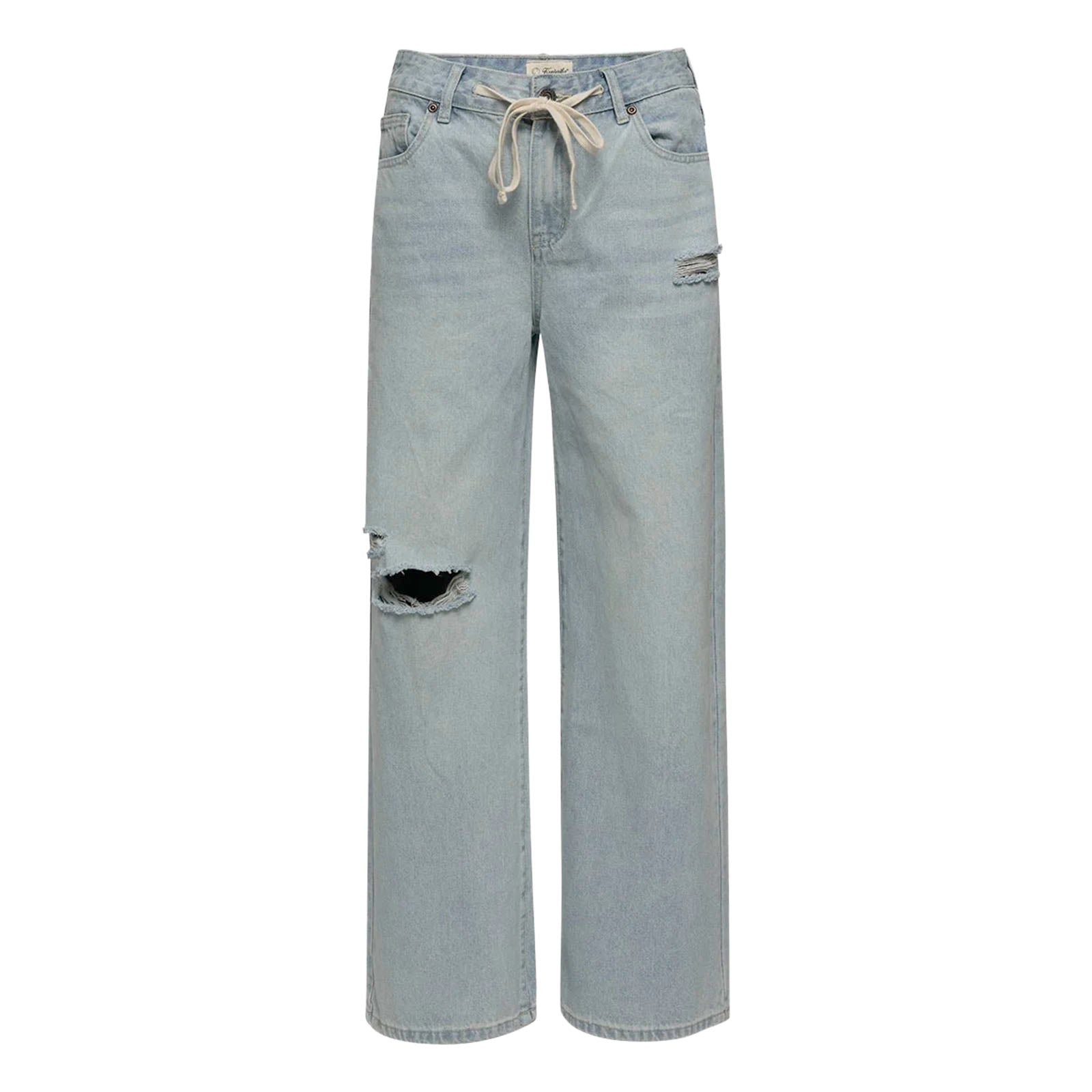 Kuwalla Tee Dion Baggy Low-Rise Jeans 'Light Blue'