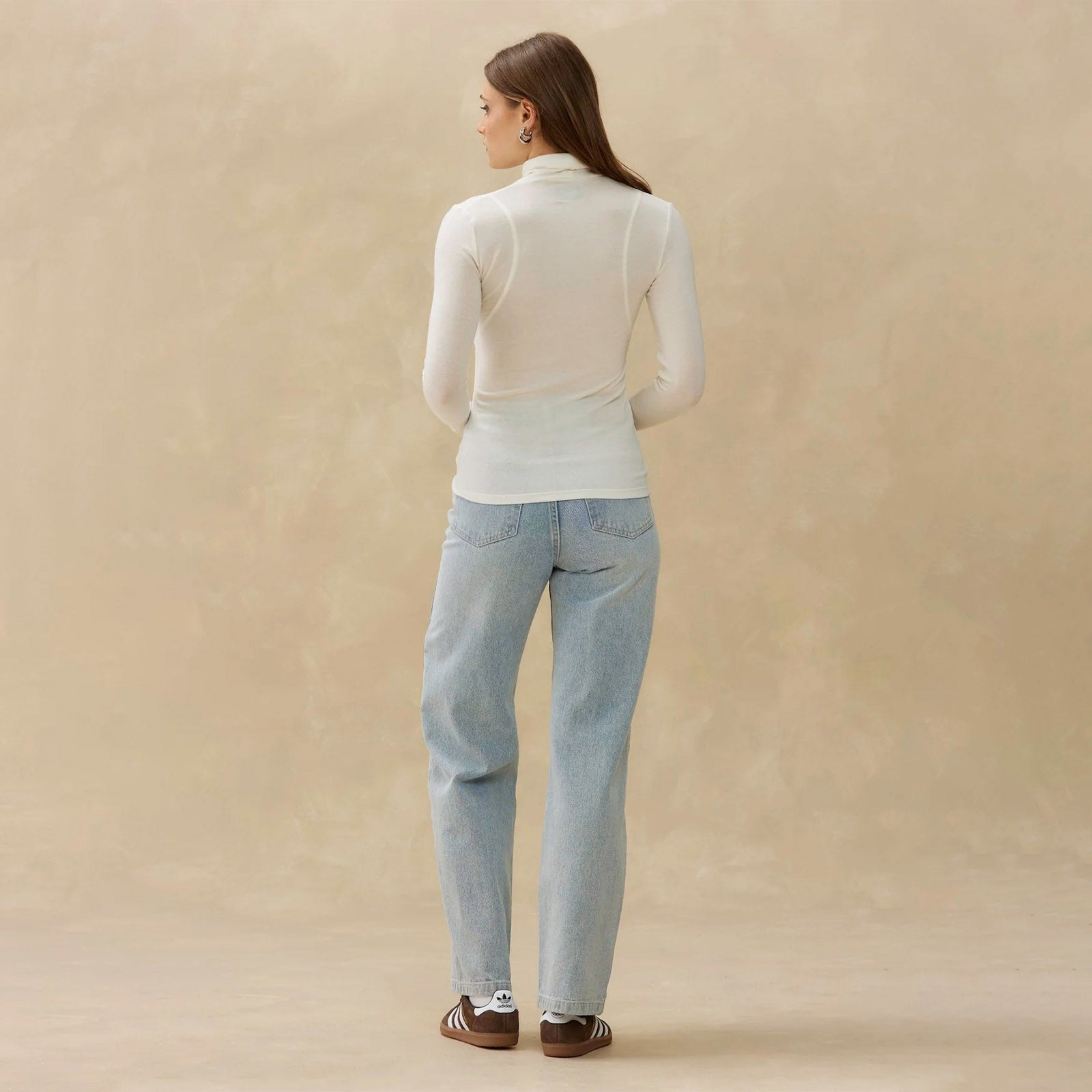 Kuwalla Tee Wide Leg Denim 'Light Blue'