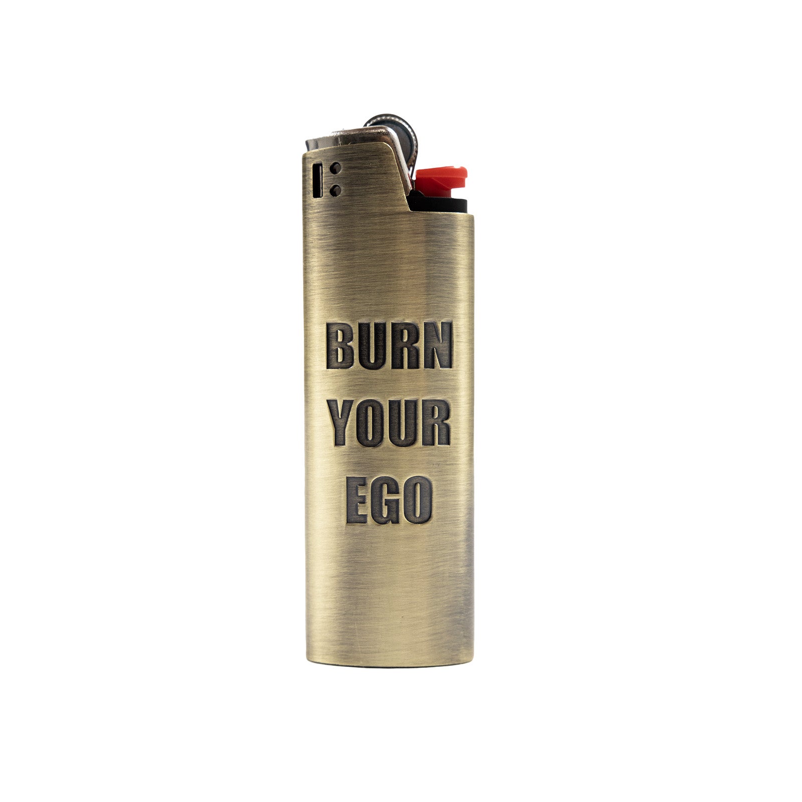 Pleasures Ego Lighter Case 'Brass'