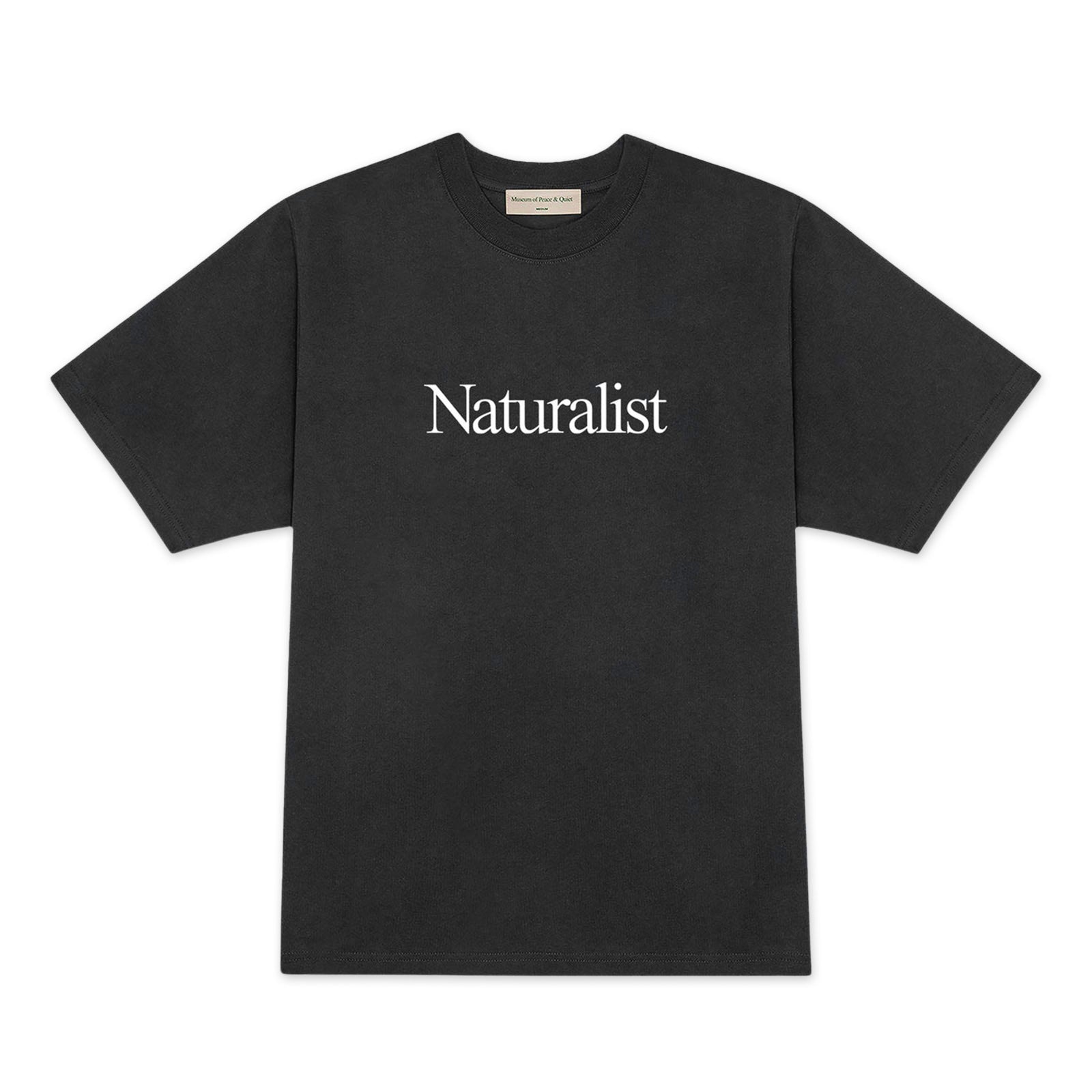 Museum Of Peace And Quiet Naturalist T-Shirt 'Black'