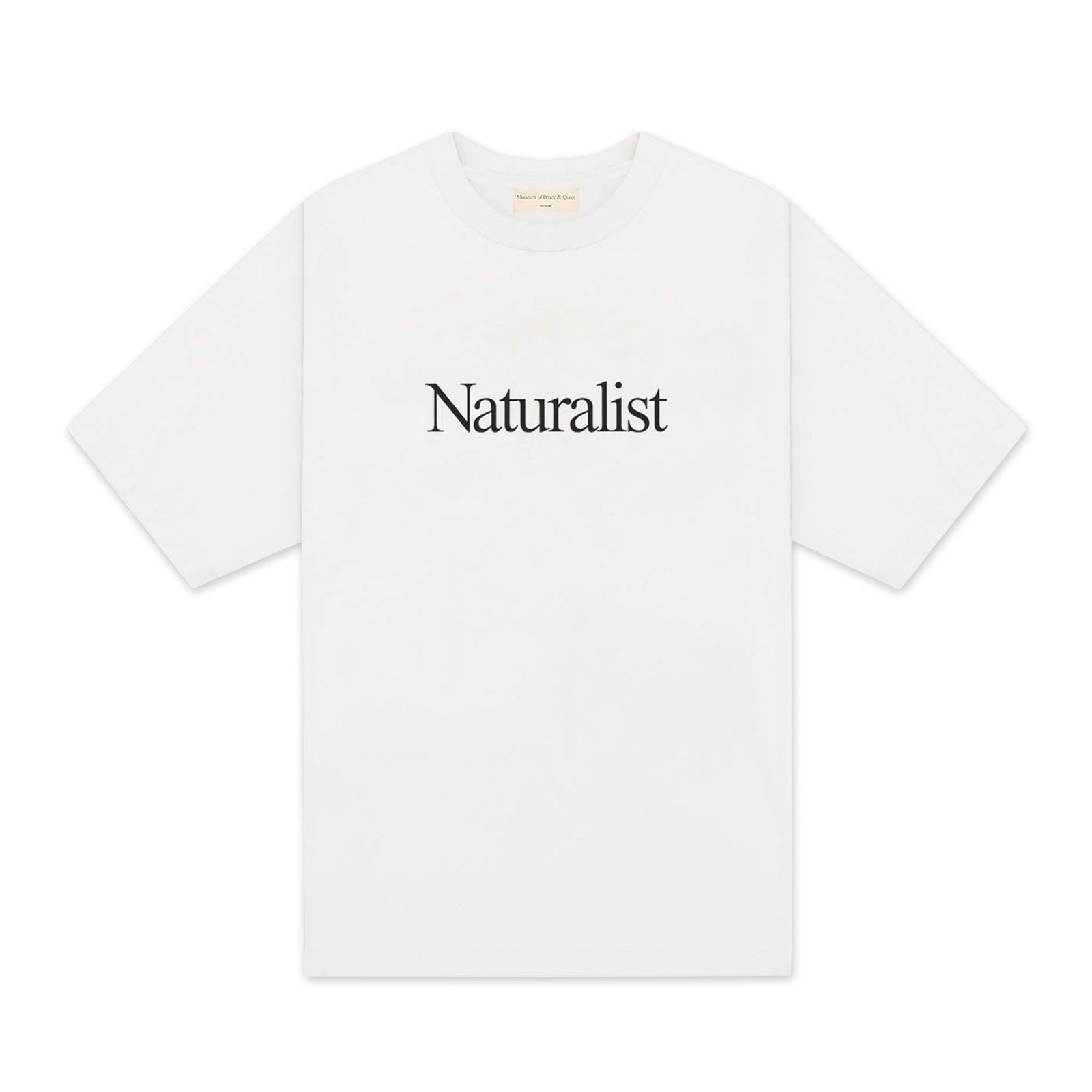 Museum Of Peace And Quiet Naturalist T-Shirt 'White'