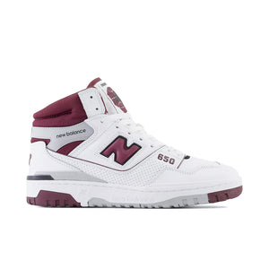 
                  
                    Load image into Gallery viewer, New Balance 650 &amp;#39;White/Burgundy&amp;#39;
                  
                