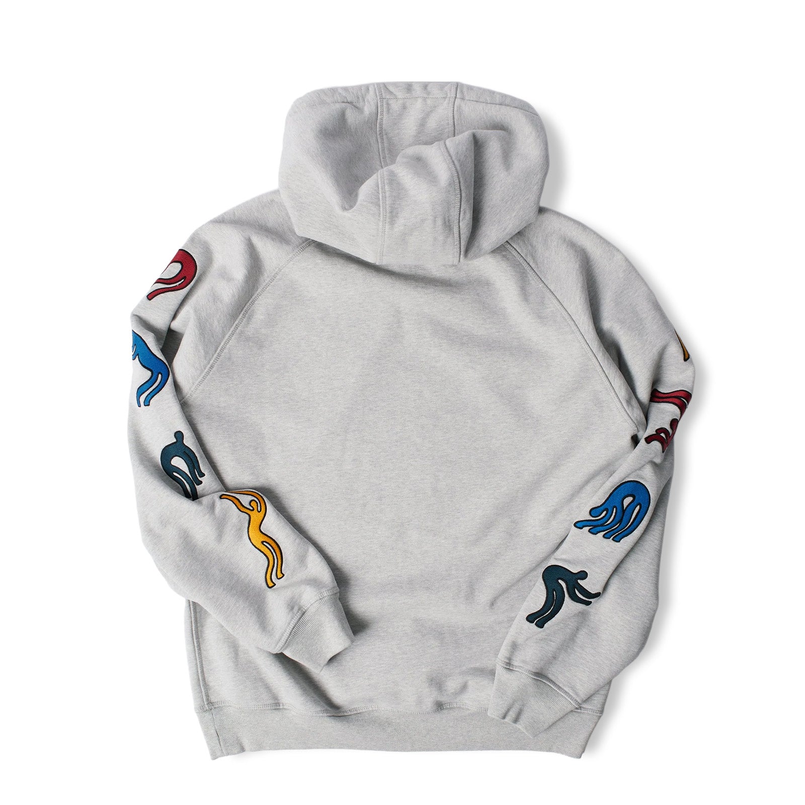 Parra La Chambre Nuit Hoodie 'Heather Grey'