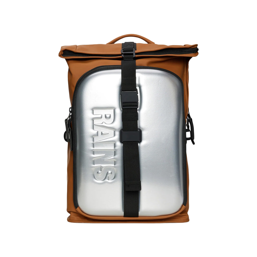 rains backpack wood RAINS Texel Moulded Backpack W3 'Rust'
