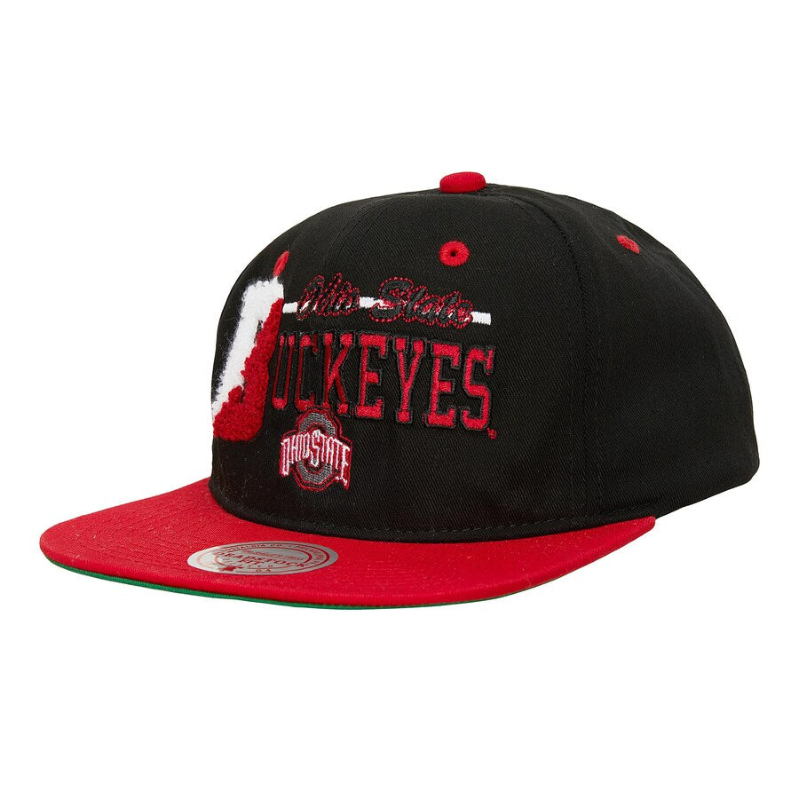 Mitchell & Ness NCAA Varsity Letter Snapback Ohio State