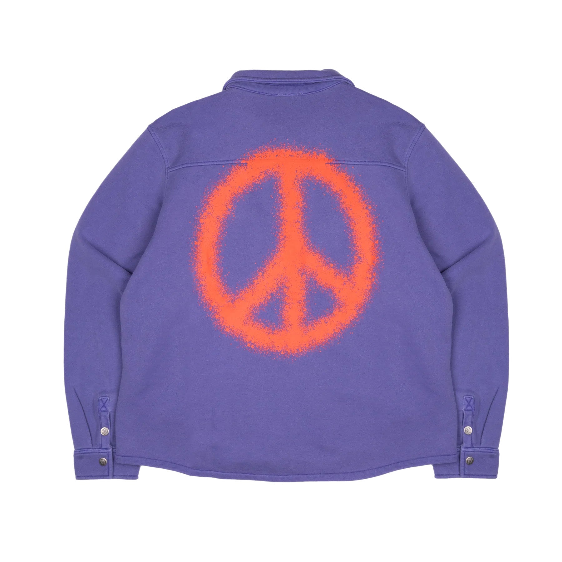 Supervsn Studio Peace Over Shirt 'Purple'