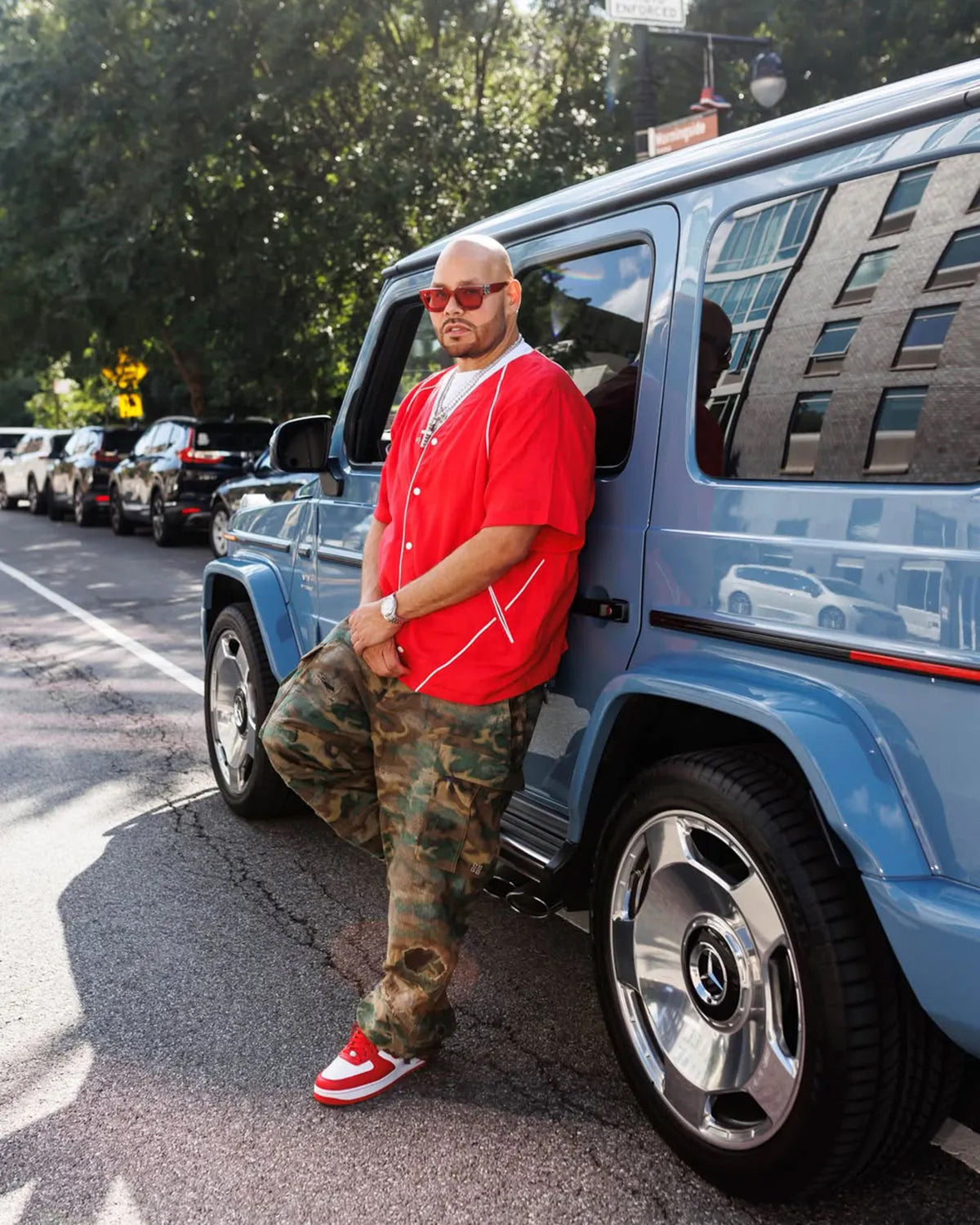 Nike Air Force 1 Low x Terror Squad 'University Red and White'