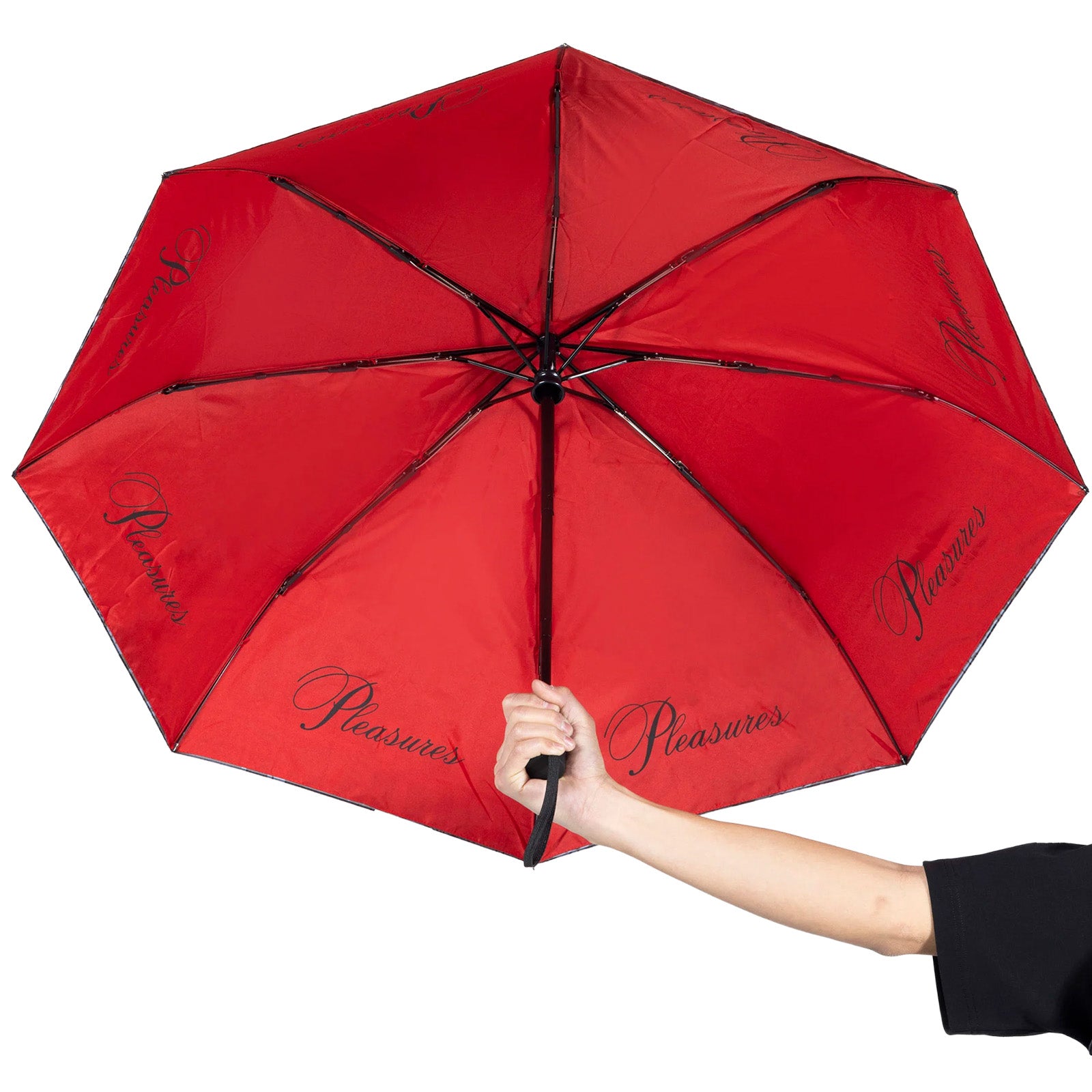 Pleasures Newsprint Umbrella 'Black'