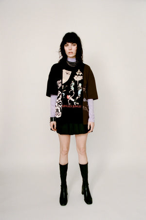 
                  
                    Load image into Gallery viewer, Jungles JUNGLES Spiritual Healing T-Shirt &amp;#39;Black/Brown&amp;#39;
                  
                
