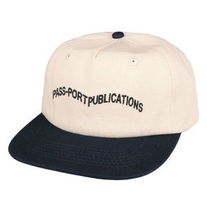 
                  
                    Load image into Gallery viewer, Passport Publish 5 Panel Hat &amp;#39;White/Navy&amp;#39;
                  
                