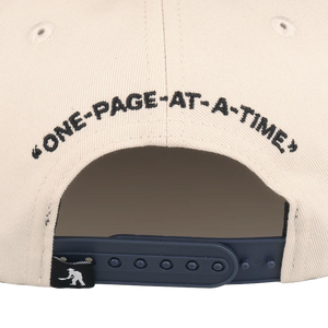 
                  
                    Load image into Gallery viewer, Passport Publish 5 Panel Hat &amp;#39;White/Navy&amp;#39;
                  
                