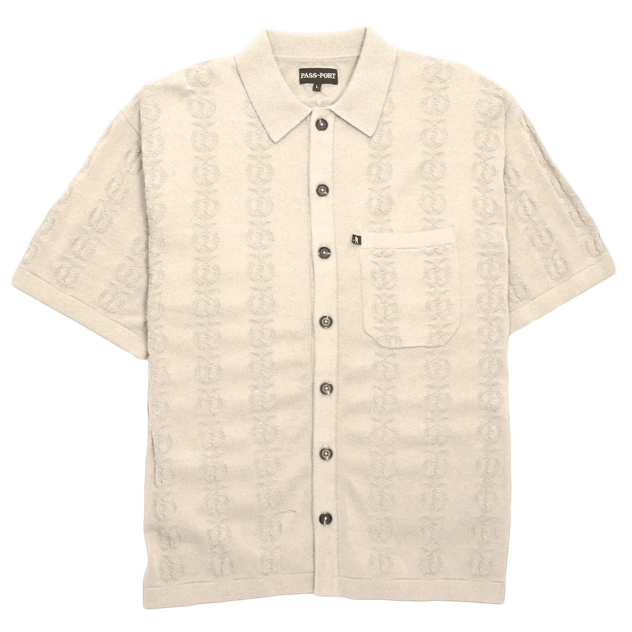 Passport Bath House Knit Shirt 'Cream'