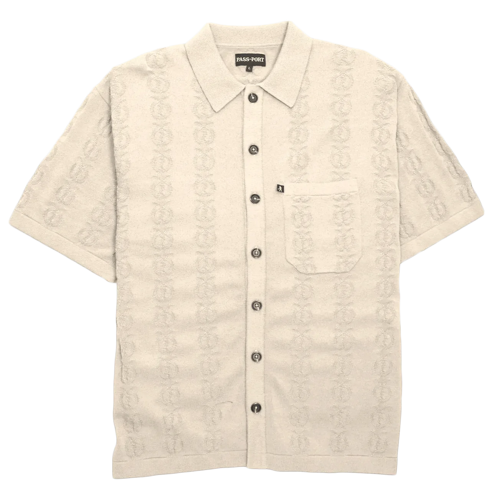 Passport Bath House Knit Shirt 'Cream'