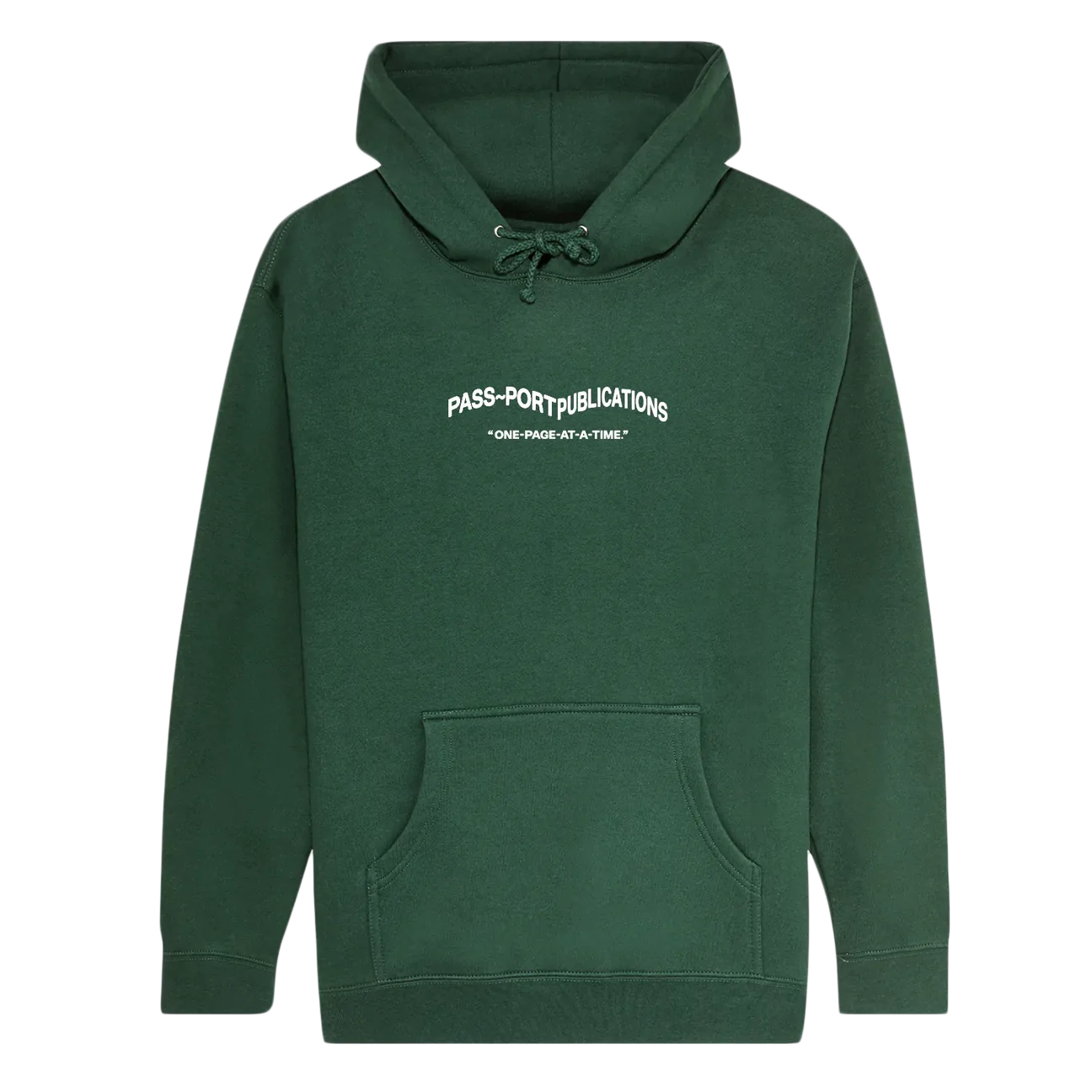 Passport Publish Hoodie 'Forest Green'