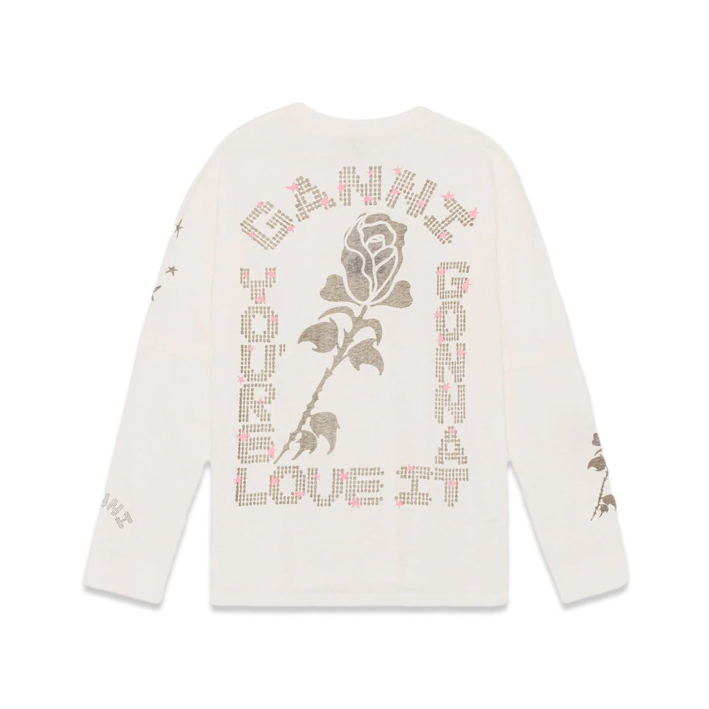 
                  
                    Load image into Gallery viewer, Ganni Light Jersey Layered Long Sleeve T-Shirt &amp;#39;Vanilla Ice&amp;#39;
                  
                
