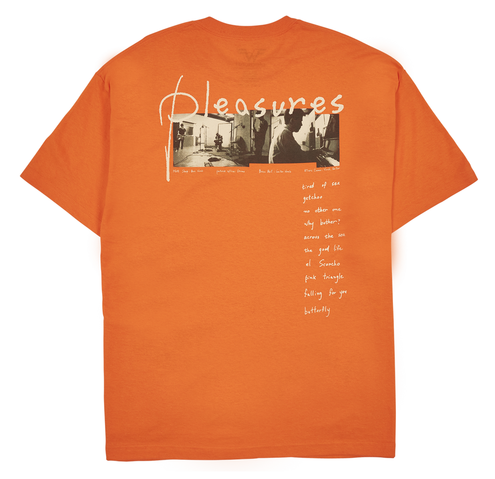 
                  
                    Load image into Gallery viewer, Pleasures Pinkerton Tee &amp;#39;Orange&amp;#39;
                  
                