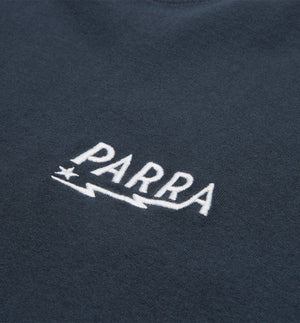 
                  
                    Load image into Gallery viewer, by Parra Lightning Logo T-Shirt &amp;#39;Navy&amp;#39;
                  
                