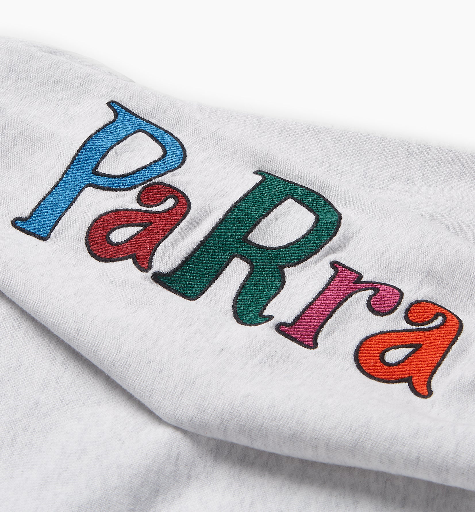by Parra Serif Logo Crewneck Sweatshirt