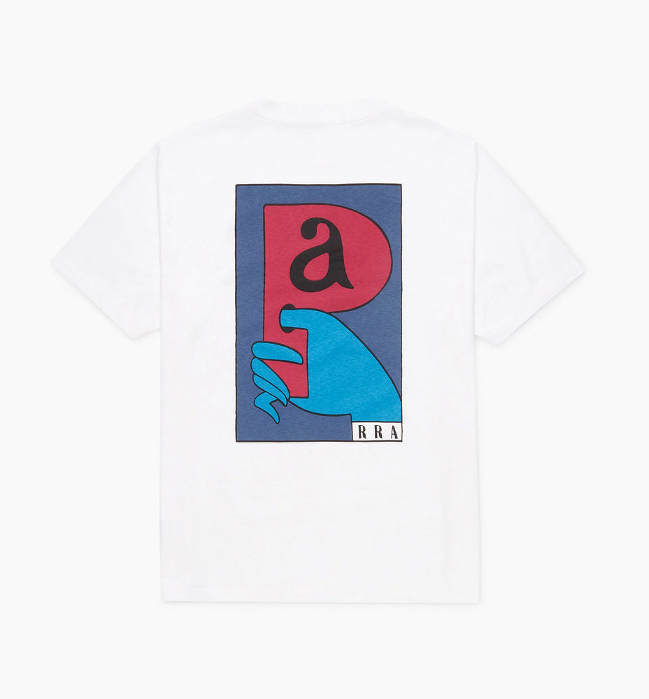 
                  
                    Load image into Gallery viewer, by Parra P Grabber T-shirt &amp;#39;White&amp;#39;
                  
                