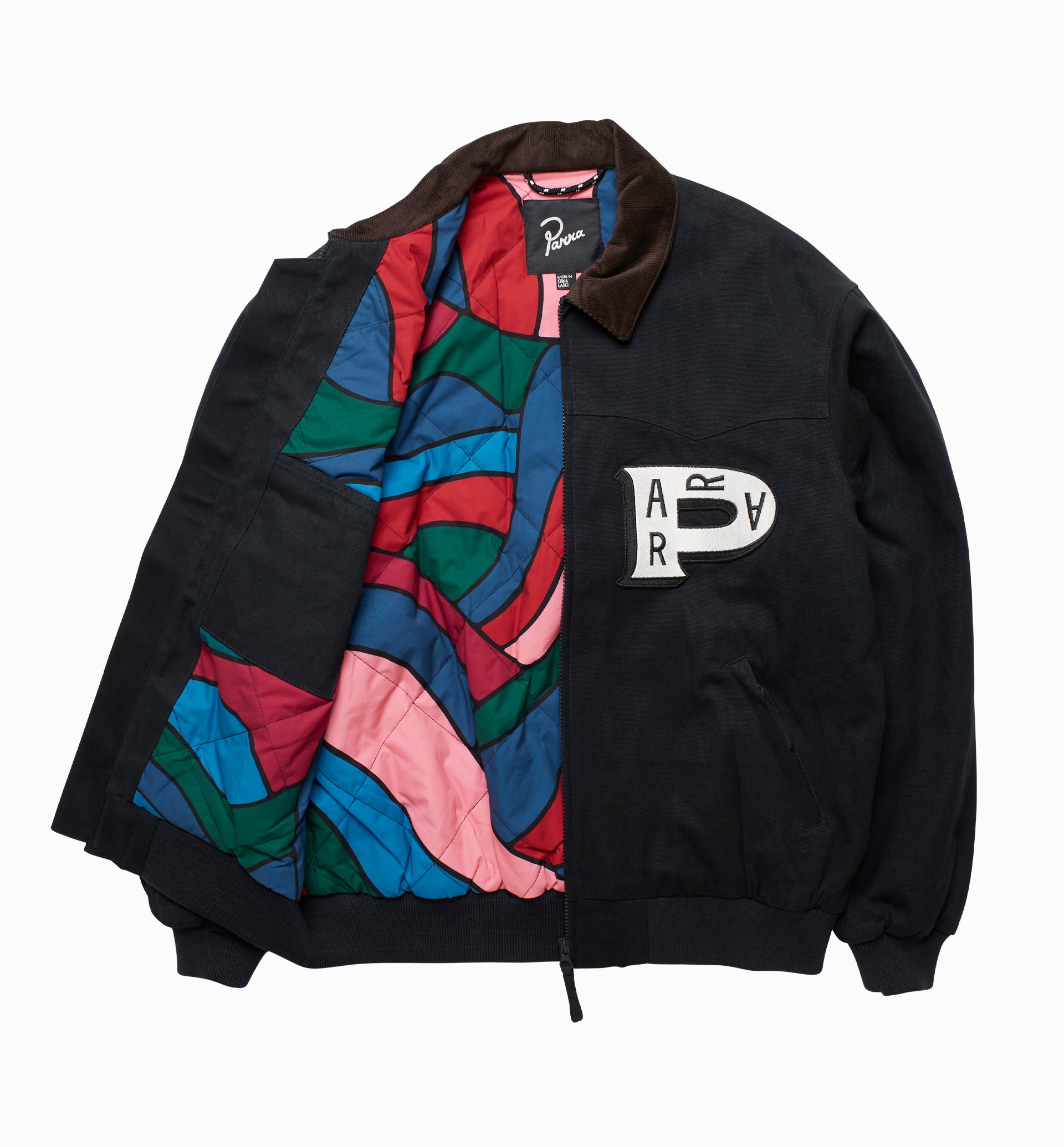 by Parra Worked P Jacket 'Navy'