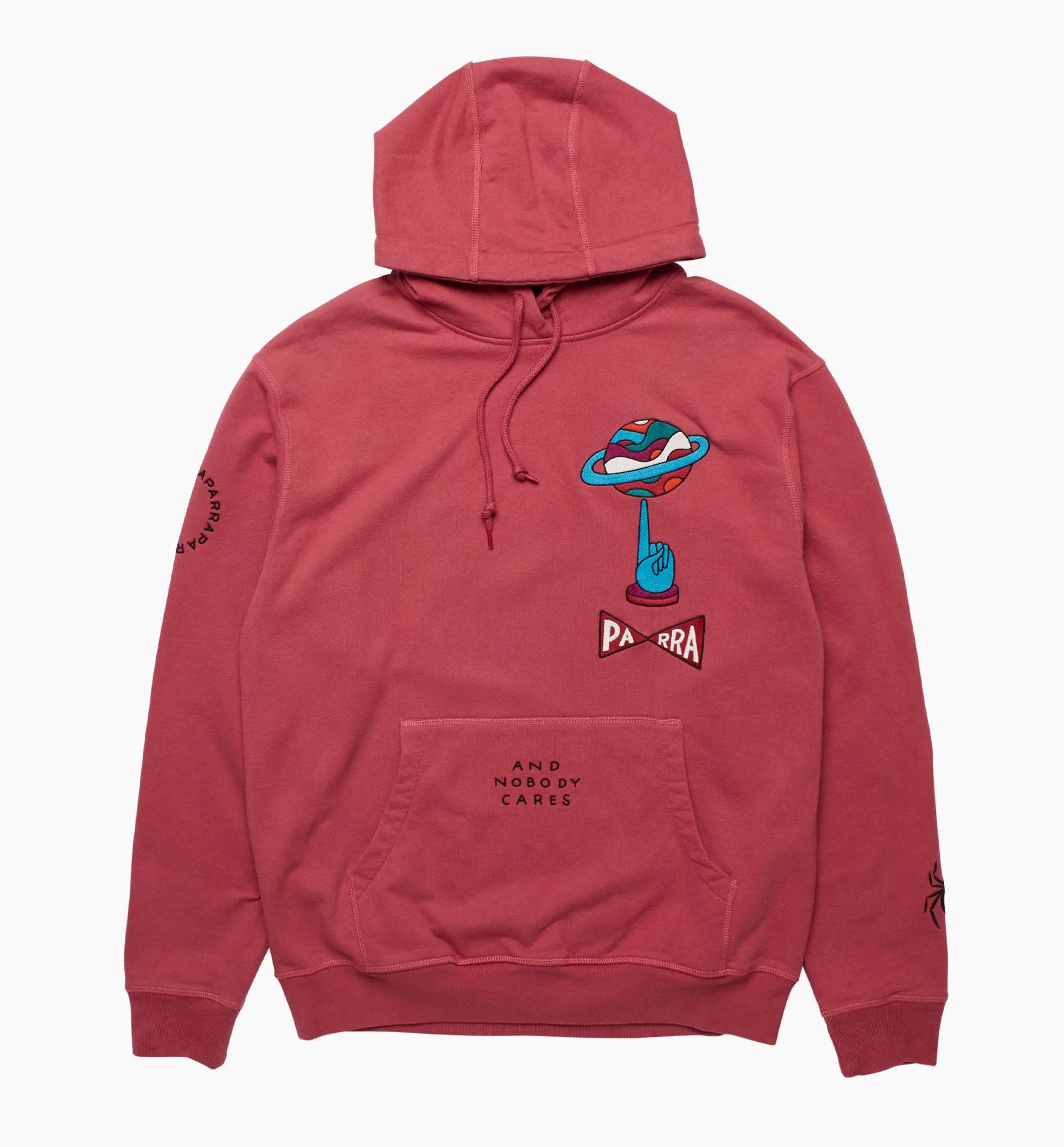 by Parra World Balance Hoody 'Coral'