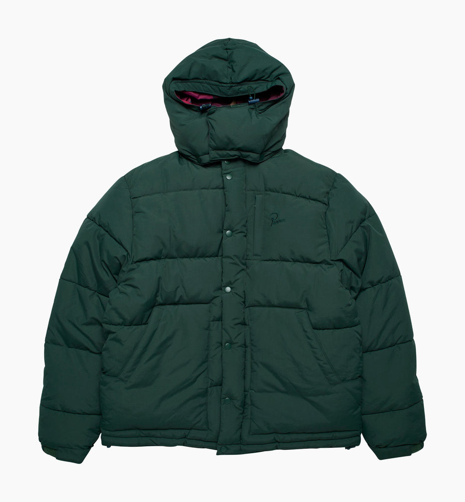 
                  
                    Load image into Gallery viewer, by Parra The Secret Garden Puffer Jacket &amp;#39;Pine Green&amp;#39;
                  
                