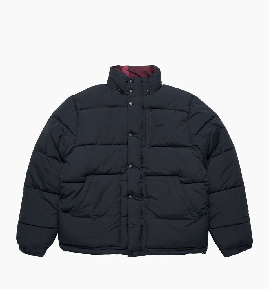 
                  
                    Load image into Gallery viewer, by Parra The Secret Garden Puffer Jacket &amp;#39;Navy Blue&amp;#39;
                  
                