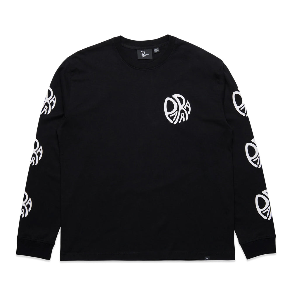 by Parra Circle Tweak Logo Long Sleeve 'Black'